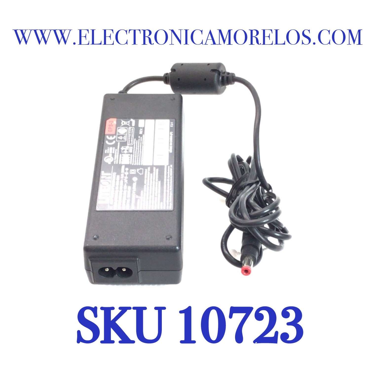 CARGADOR / ADAPTADOR DE FUENTE DE ALIMENTACION LITEON CA/CC / NUMERO DE PARTE 524475-051 / ENTRADA VCA 100-240V~0.9A / 50/60HZ / SALIDA VCD 12V 3A / EPS-3 / MODELO PA-1360-5M01